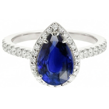 Afbeelding in Gallery-weergave laden, echte round diamant 3.25karaat ring close-up detail
