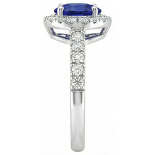 Afbeelding in Gallery-weergave laden, echte round diamant 3.50karaat ring bovenaanzicht
