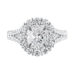 Natuurlijke Diamanten Ring 4.75ct - Witgoud 14K