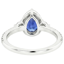 Afbeelding in Gallery-weergave laden, echte round diamant 5.25karaat ring bovenaanzicht

