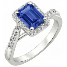 Afbeelding in Gallery-weergave laden, echte round diamant 4karaat ring zijaanzicht

