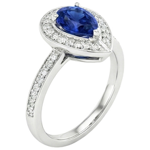 Afbeelding in Gallery-weergave laden, echte round diamant 3karaat ring op wit
