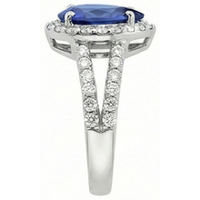 Afbeelding in Gallery-weergave laden, echte round diamant 4.75karaat ring op wit
