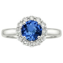 Afbeelding in Gallery-weergave laden, echte round diamant 3.35karaat ring zijaanzicht
