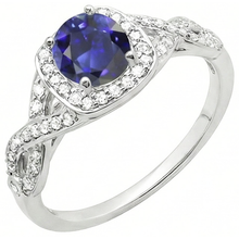 Afbeelding in Gallery-weergave laden, echte round diamant 2.50karaat ring close-up detail

