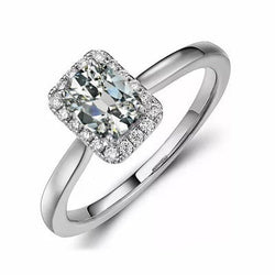 Natuurlijke Diamanten Ring 3ct - Witgoud 14K