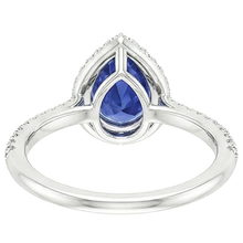 Afbeelding in Gallery-weergave laden, echte round diamant 5.50karaat ring close-up detail
