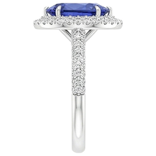 Afbeelding in Gallery-weergave laden, echte round diamant 5.50karaat ring op wit
