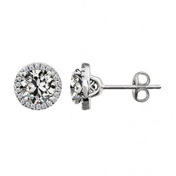 Briljant Oorhangers 1 karaat – 14K Witgoud