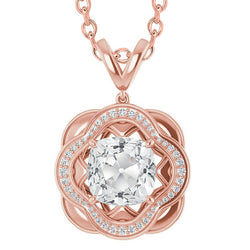 Diamant Druppel Hanger 5 karaat – 14K Rosé Goud