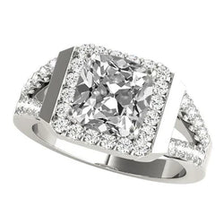Natuurlijke Diamanten Ring 7.50ct - Witgoud 14K