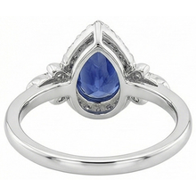 Afbeelding in Gallery-weergave laden, echte round diamant 4karaat ring lifestyle foto
