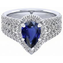 Afbeelding in Gallery-weergave laden, echte round diamant 5karaat ring profielweergave
