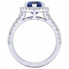 Afbeelding in Gallery-weergave laden, echte round diamant 5karaat ring band detail

