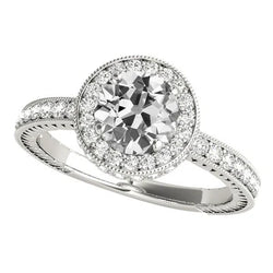 Natuurlijke Diamanten Ring 4.75ct - Witgoud 14K