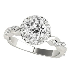 Natuurlijke Diamanten Ring 4.25ct - Witgoud 14K