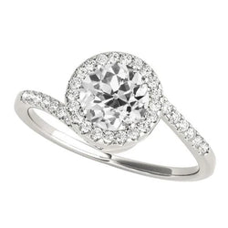 Natuurlijke Diamanten Ring 3.75ct - Witgoud 14K