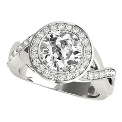 Natuurlijke Diamanten Ring 5.75ct - Witgoud 14K