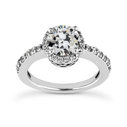 Natuurlijke Diamanten Ring 4.25ct - Witgoud 14K