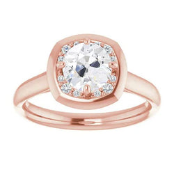 Natuurlijke Diamanten Ring 3.25ct - Roségoud 14K