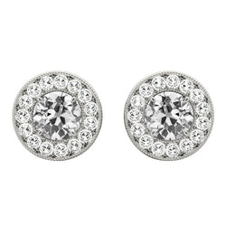 Fijne Diamant Oorbellen 5 karaat – 14K Witgoud