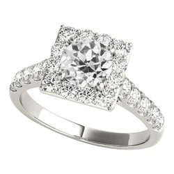 Natuurlijke Diamanten Ring 5.50ct - Witgoud 14K
