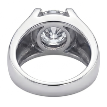 Afbeelding in Gallery-weergave laden, Handgemaakte Fijne Diamant Heren Ring 2 karaat door HarryChadEnt
