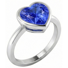 Afbeelding in Gallery-weergave laden, echte heart diamant 2.50karaat watch close-up detail
