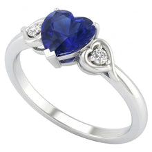 Afbeelding in Gallery-weergave laden, echte round diamant 1.75karaat ring close-up detail
