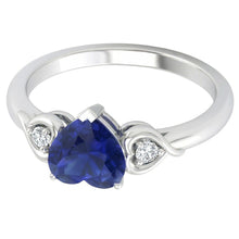 Afbeelding in Gallery-weergave laden, echte round diamant 1.75karaat ring bovenaanzicht
