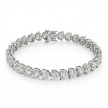 Afbeelding in Gallery-weergave laden, echte heart diamant 30karaat armband bovenaanzicht
