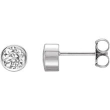 Afbeelding in Gallery-weergave laden, Diamant Oorhangers – vooraanzicht
