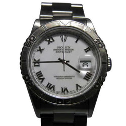Heren Datumjust Rolex-horloge Dondervogel rand snel ingesteld