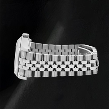 Afbeelding in Gallery-weergave laden, Herenhorloge Rolex Datejust Verborgen Sluiting Zilveren Wijzerplaat Jubilee Band Verborgen
