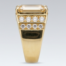 Afbeelding in Gallery-weergave laden, IGI-Gecertificeerd Heren Ring – Fijne Diamant 8 karaat 10K
