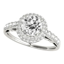 Natuurlijke Diamanten Ring 5ct - Witgoud 14K