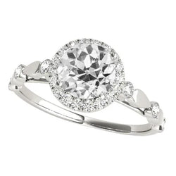 Natuurlijke Diamanten Ring 4.25ct - Witgoud 14K