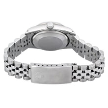 Afbeelding in Gallery-weergave laden, Jubileumarmband Aangepaste diamanten rand Midsize Datumjust Rolex-horloge roestvrij staal
