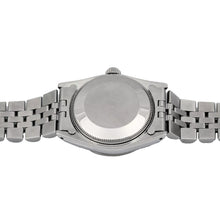 Afbeelding in Gallery-weergave laden, Jubileumarmband Aangepaste diamanten rand Midsize Datumjust Rolex-horloge roestvrij staal
