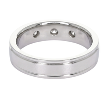 Afbeelding in Gallery-weergave laden, Jubileumband 0,75 Karaat Ronde Echt Diamant Wit Goud 14K
