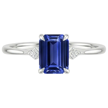 Afbeelding in Gallery-weergave laden, echte round diamant 3.25karaat ring profielweergave
