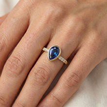 Afbeelding in Gallery-weergave laden, echte round diamant 2karaat watch op wit

