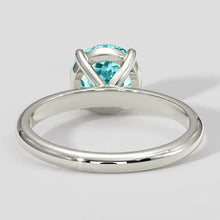 Afbeelding in Gallery-weergave laden, Klassieke ronde Paraiba ring 1.50 ct
