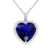 Afbeelding in Gallery-weergave laden, Konings Blauwe Saffier Hanger
