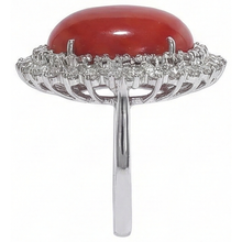 Afbeelding in Gallery-weergave laden, Koraal Cocktail Ring
