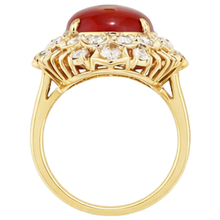 Afbeelding in Gallery-weergave laden, Koraal Cocktail Ring
