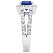 Afbeelding in Gallery-weergave laden, echte round diamant 4.50karaat ring bovenaanzicht
