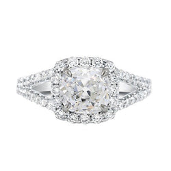 Natuurlijke Diamanten Ring 4.75ct - Witgoud 14K