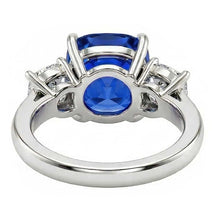 Afbeelding in Gallery-weergave laden, echte diamant 4karaat ring profielweergave
