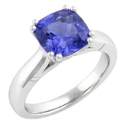 Echte Saffier Ring 2 Karaat